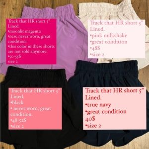 See details about these shorts on Poshmark and insta.